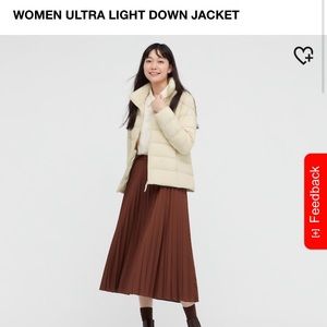 UNIQLO Ultra Light Down Jacket